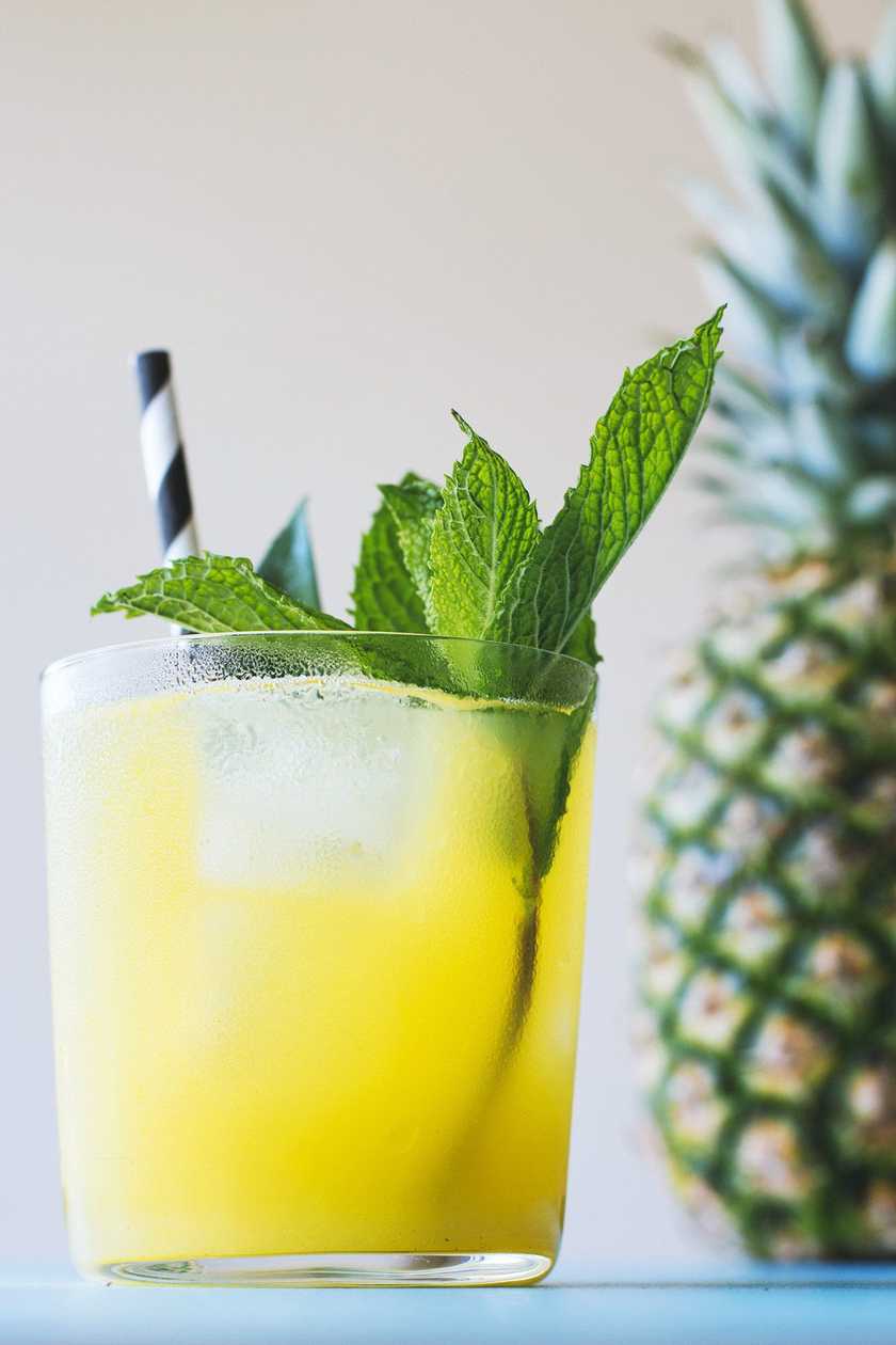 Pineapple Mint Juice