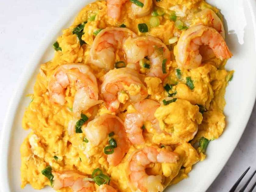 Omelete de Gambas