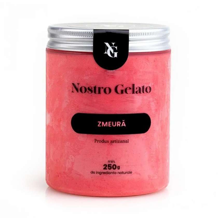 Raspberry ice cream