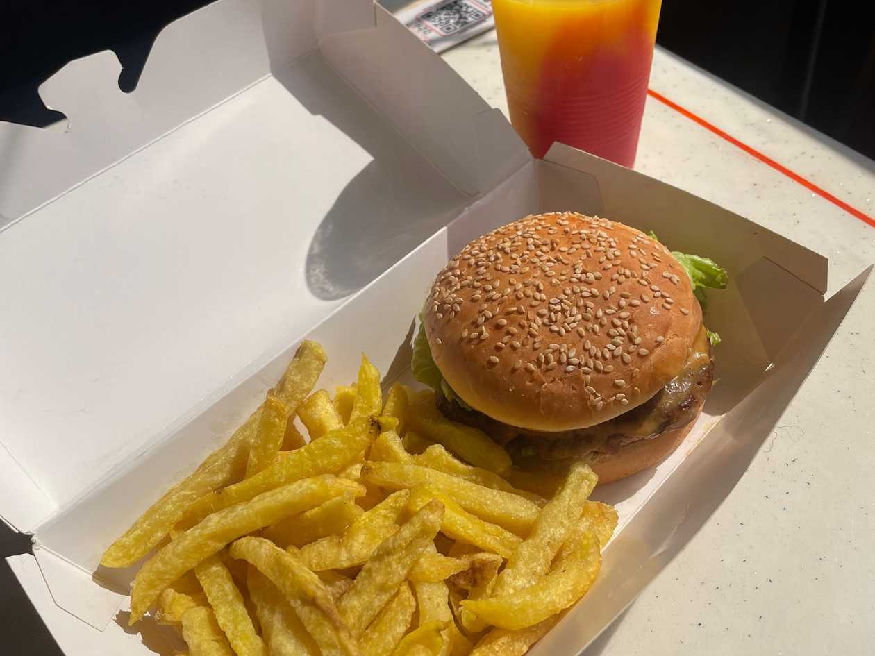 Burger + French Fries + Juice.