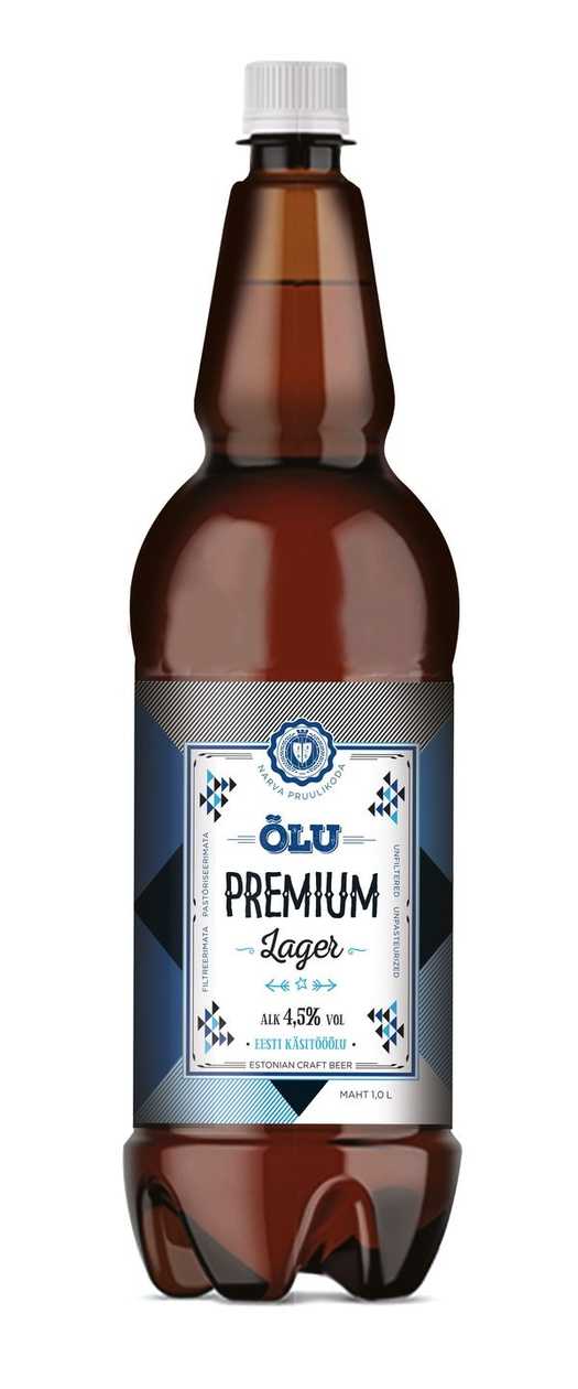 Lager 1L-  Narva Brewery