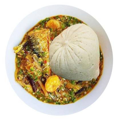 Banku/Okro Stew/Soup