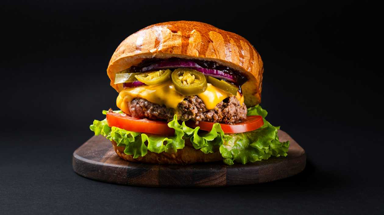 "Spicy" Burger with beef