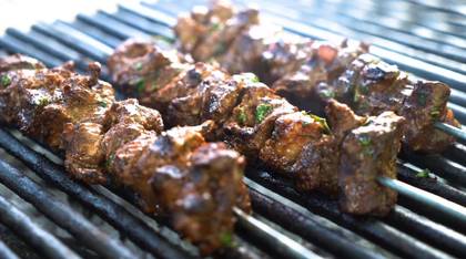 Beef Mushkaki