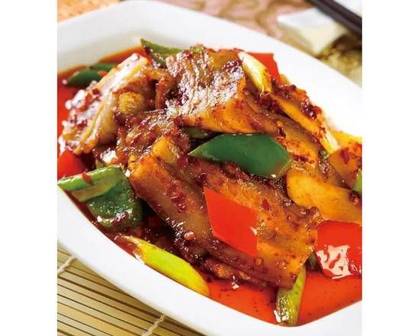 Pork Belly with Sautéed Garlic