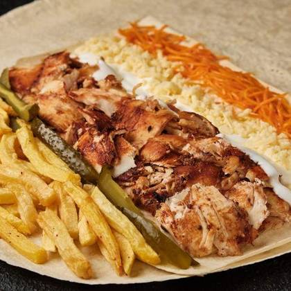 Шаурма з куркою асорті