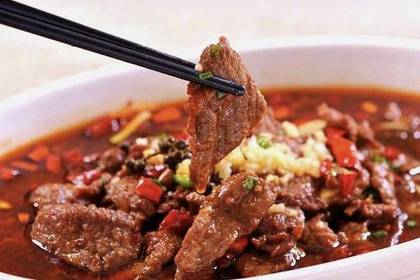 Beef in Spicy Sauce