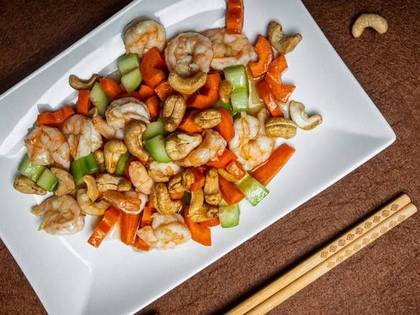 Shrimp with Cashews