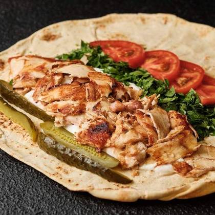 Шаурма по-сирійськи з куркою