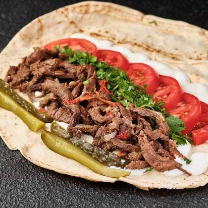 Шаурма по-сирійськи з яловичиною