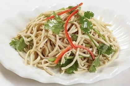 Shredded Tofu with Special Sauce