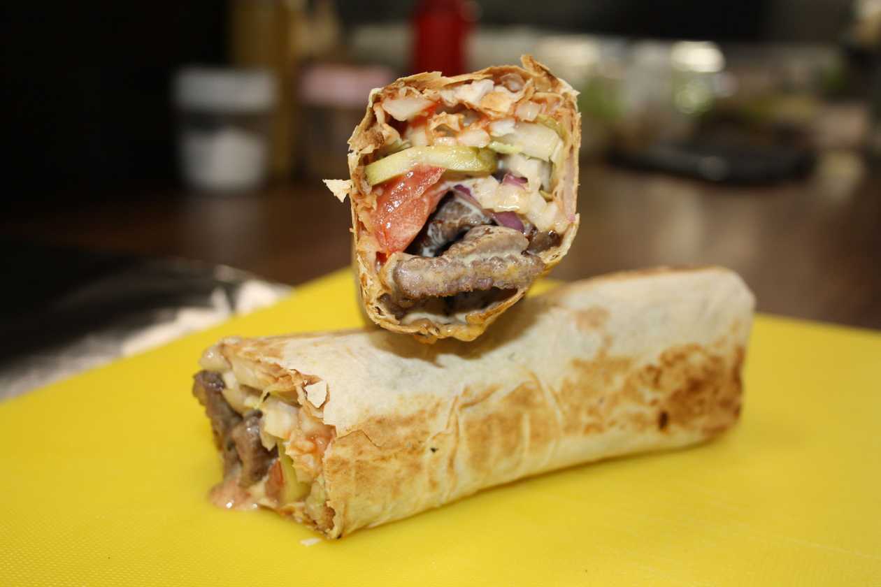 Large Shawarma with Veal
