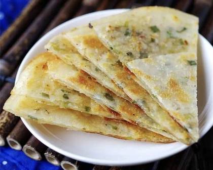Chive Pancakes
