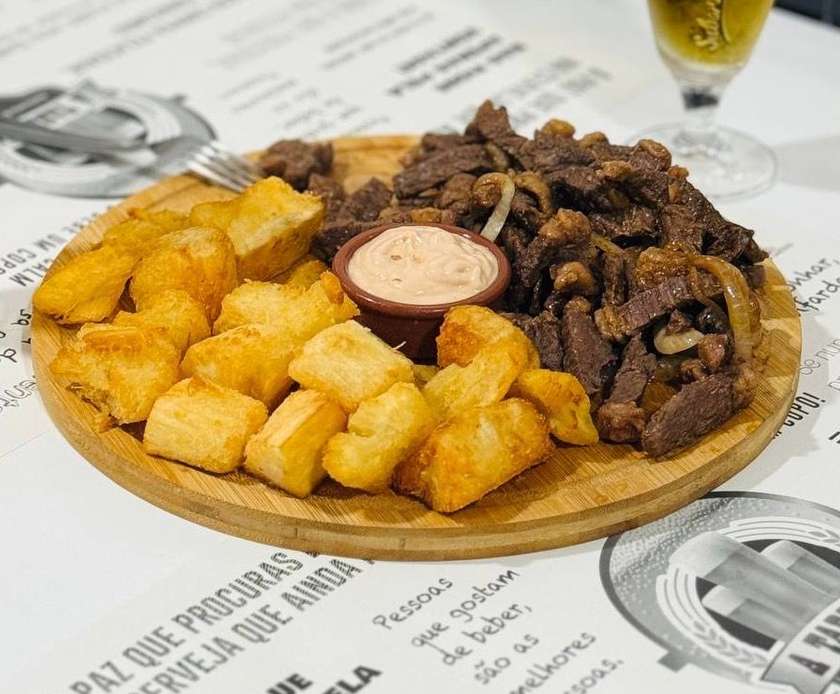 Picanha com Mandioca