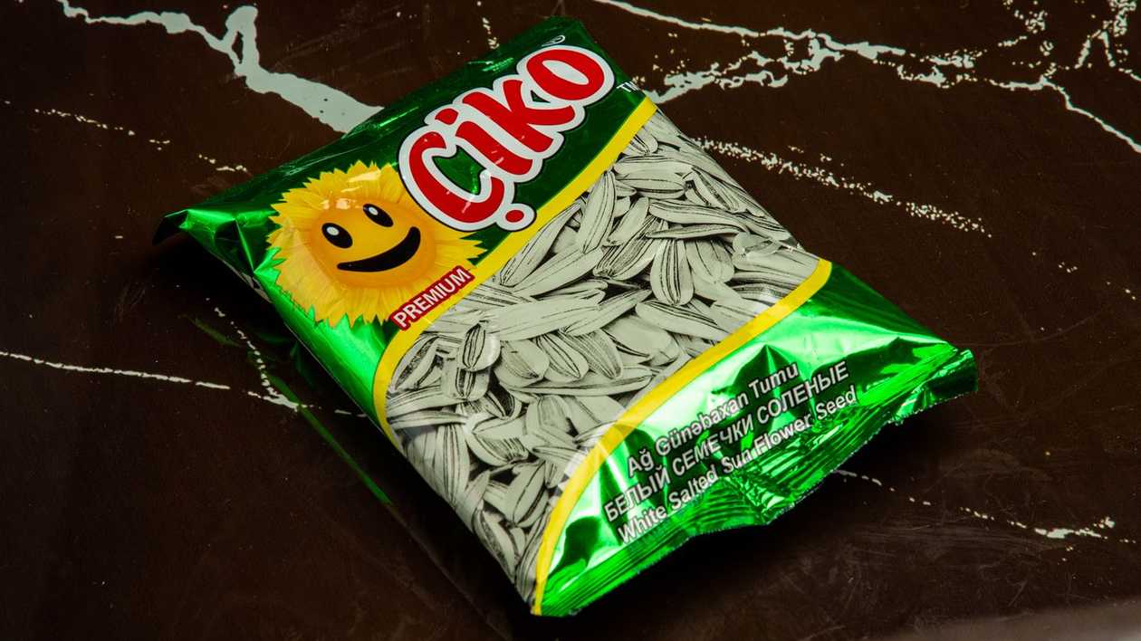 Chickpea with salty cheese.