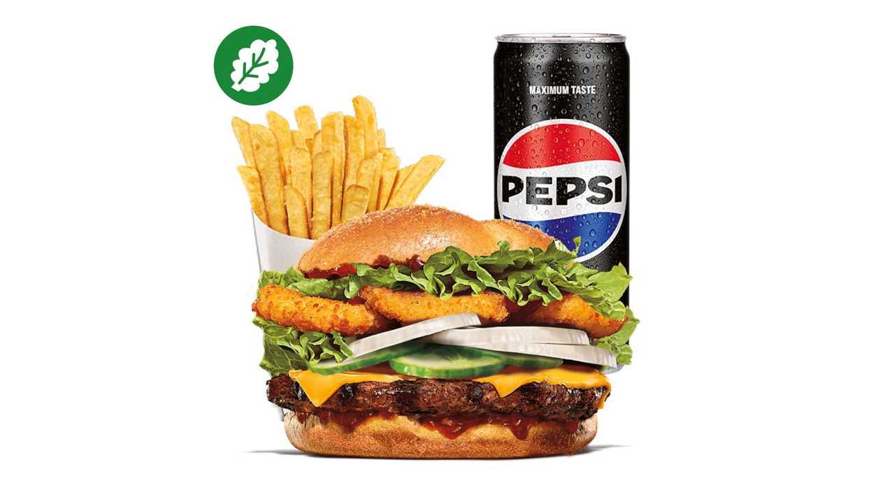 Summer Crunch Plant Based Burger Zestaw