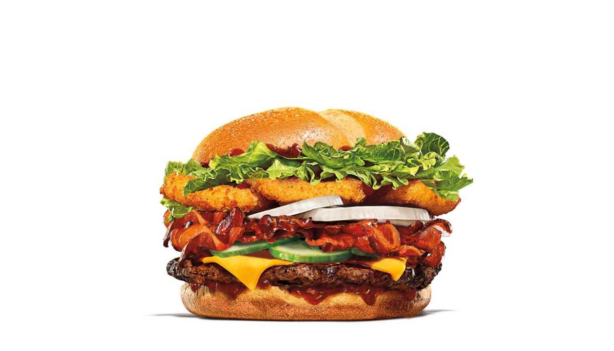 Summer Crunch Beef Burger