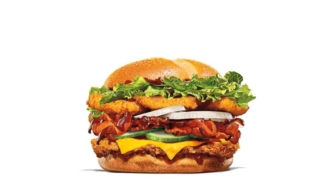 Summer Crunch Chicken Burger