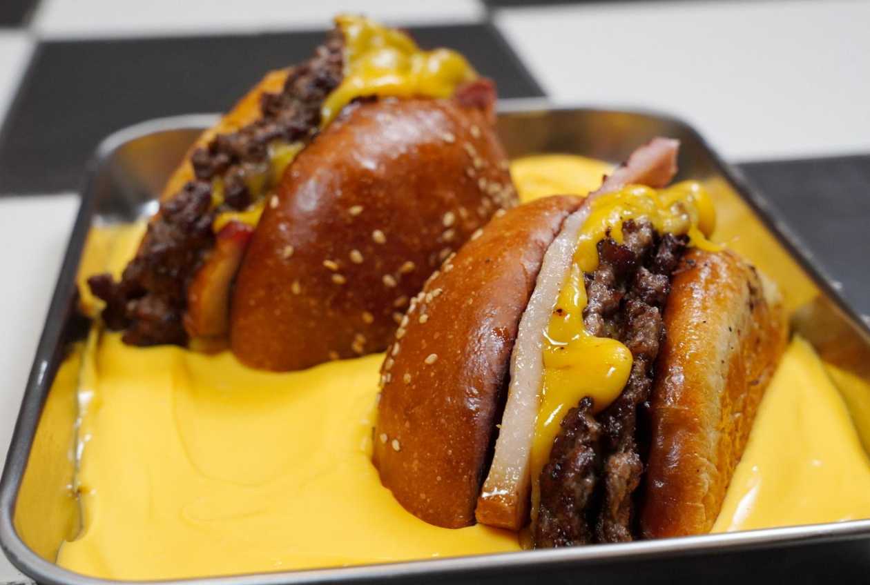 Cheese Whizz Burger