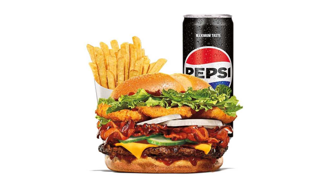 Summer Crunch Beef Burger Zestaw