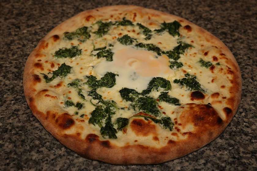 Pizza spinaci 45cm