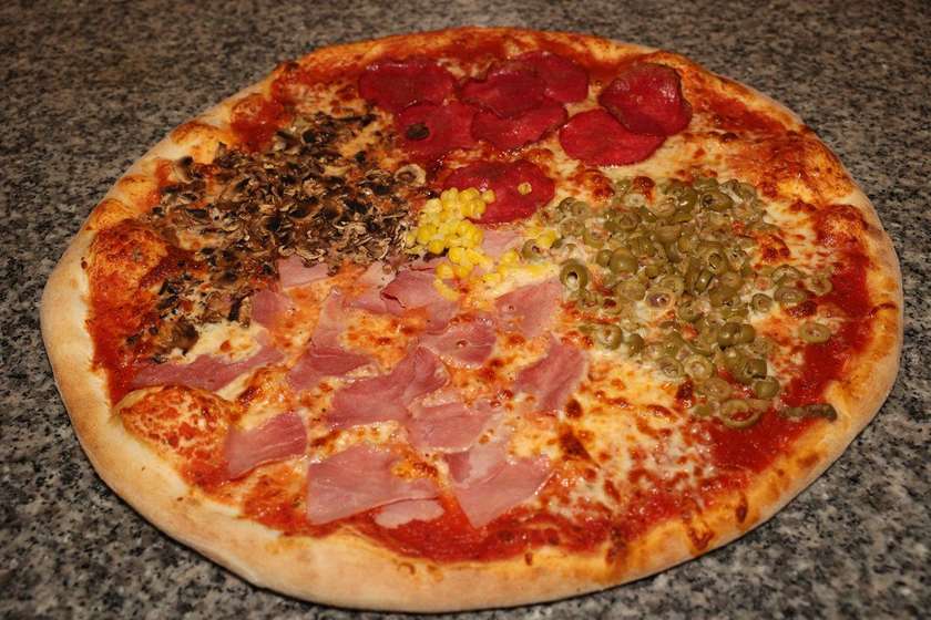 Pizza quattro stagioni 45cm