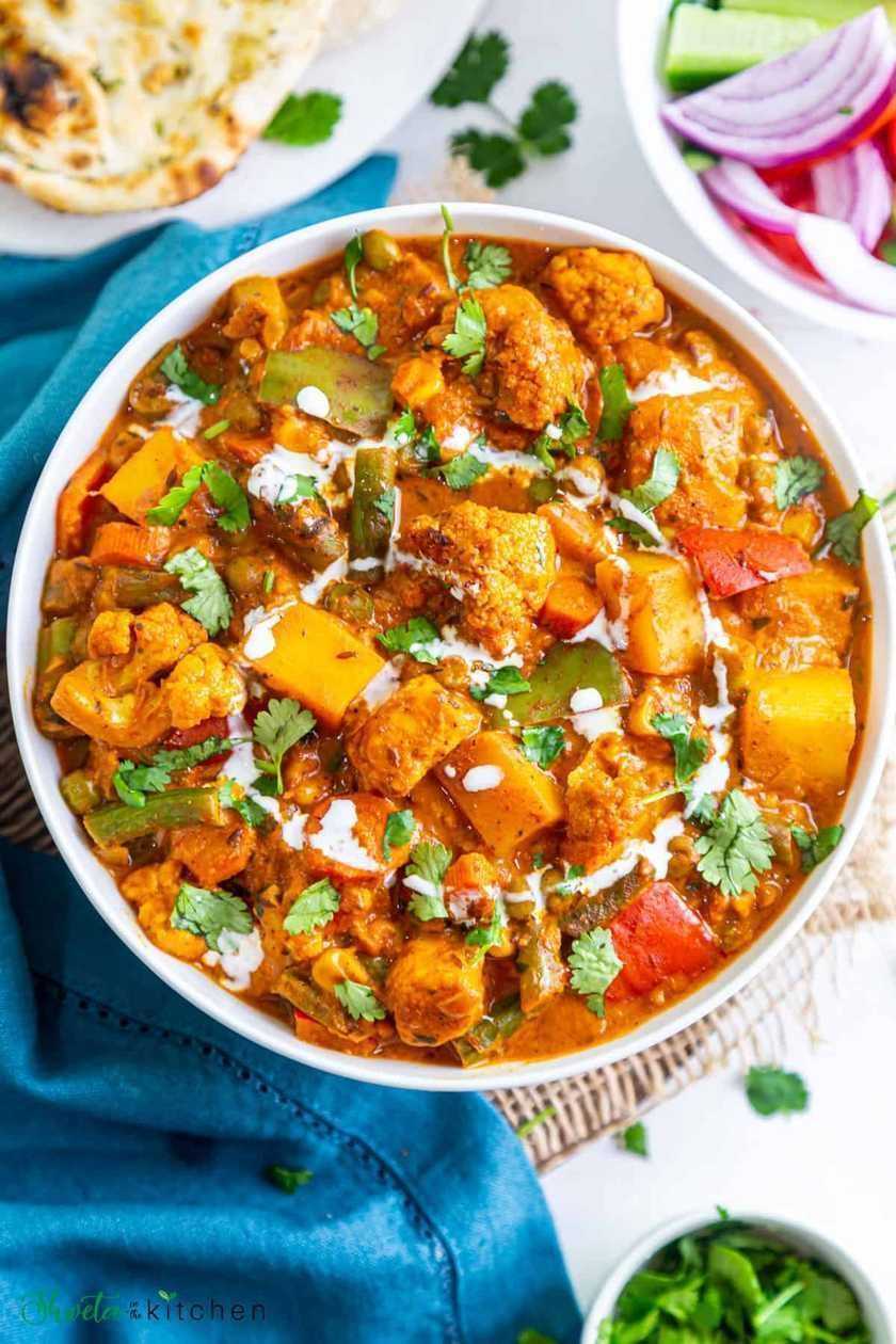 Lunch Mixed Veg butter masala