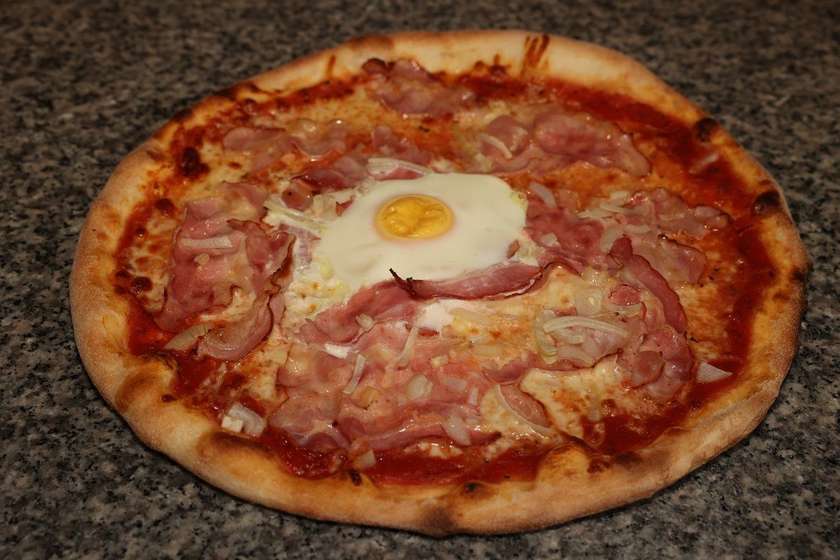 Pizza bacon 45cm