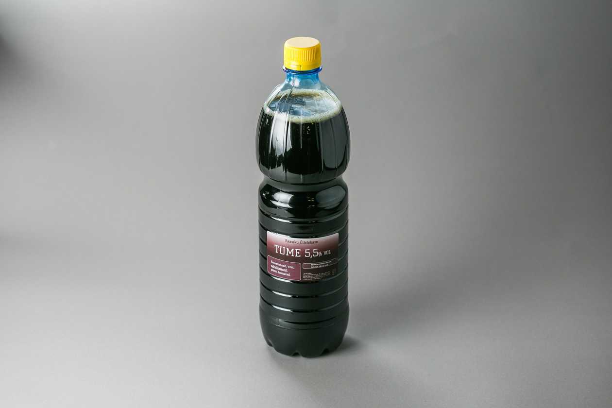 Tume Raasiku Õlu 5,5% alc 1L