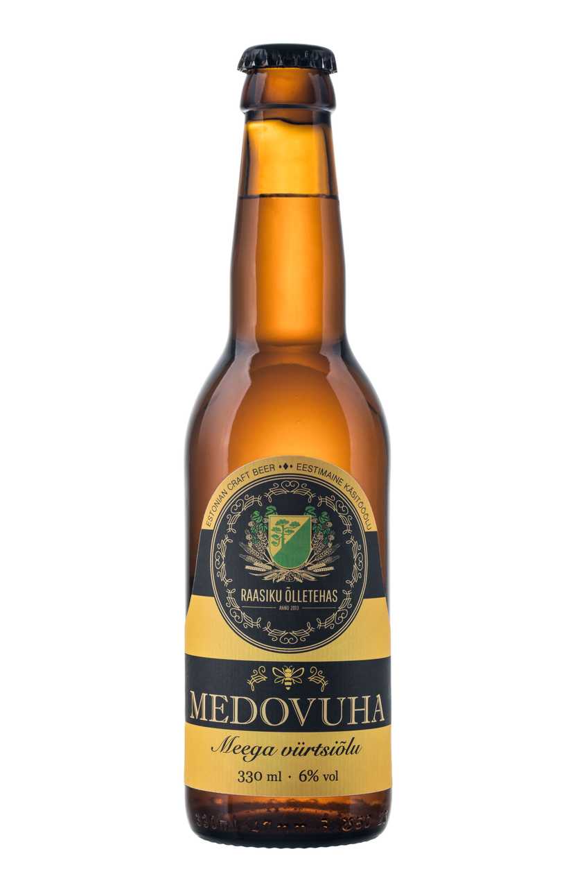 Õlu Raasiku Medovuha 6% alc pudel 0,33L
