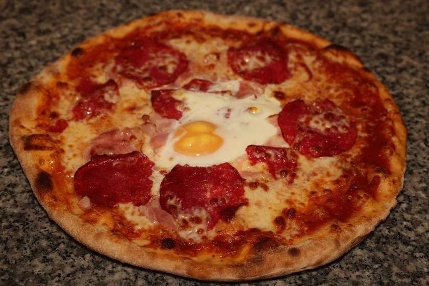 Pizza carbonara 45cm