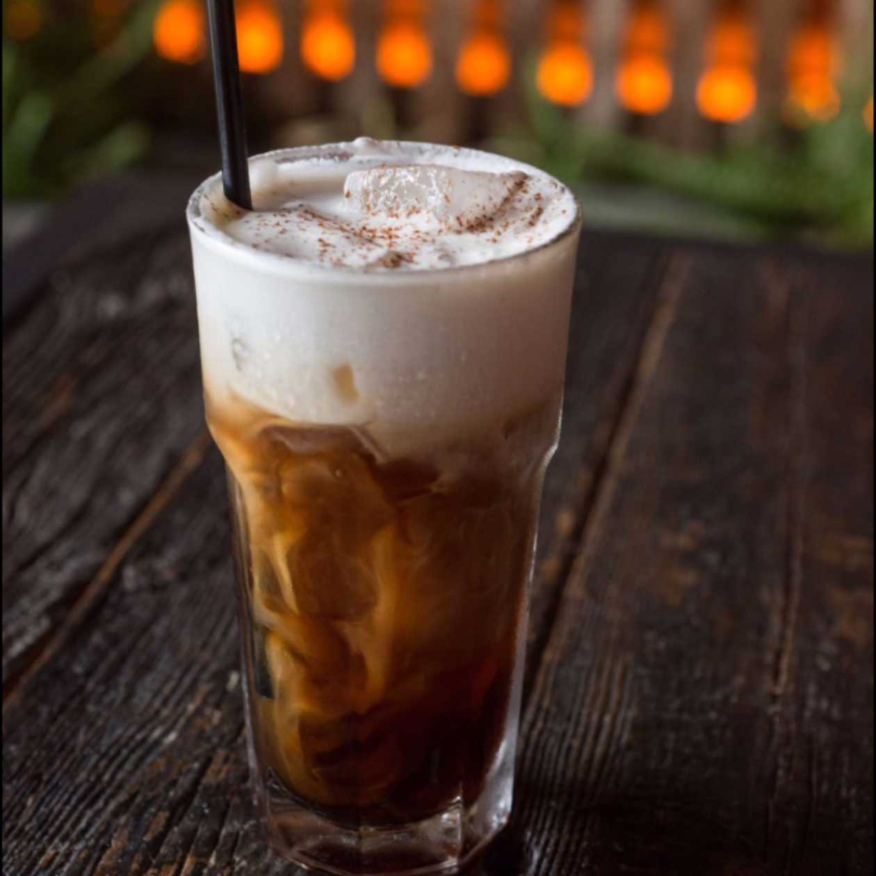 Iced irish coffee