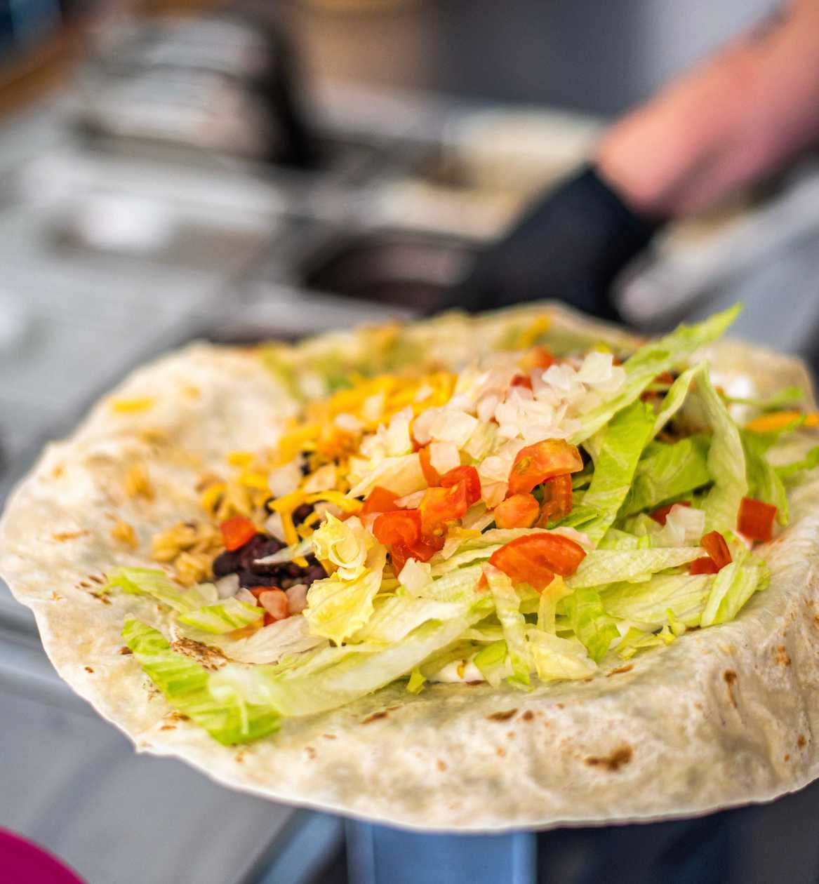Veggie burrito