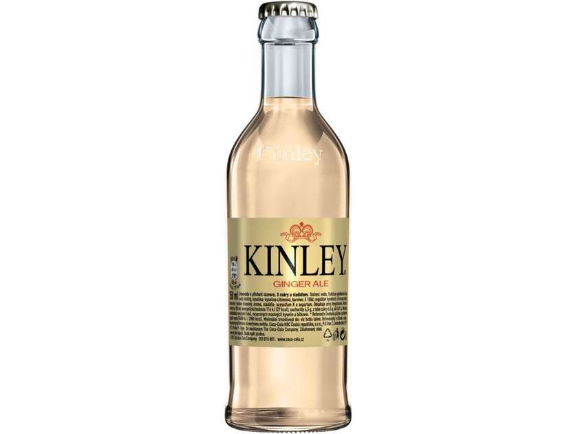 Kinley tonic ginger ale