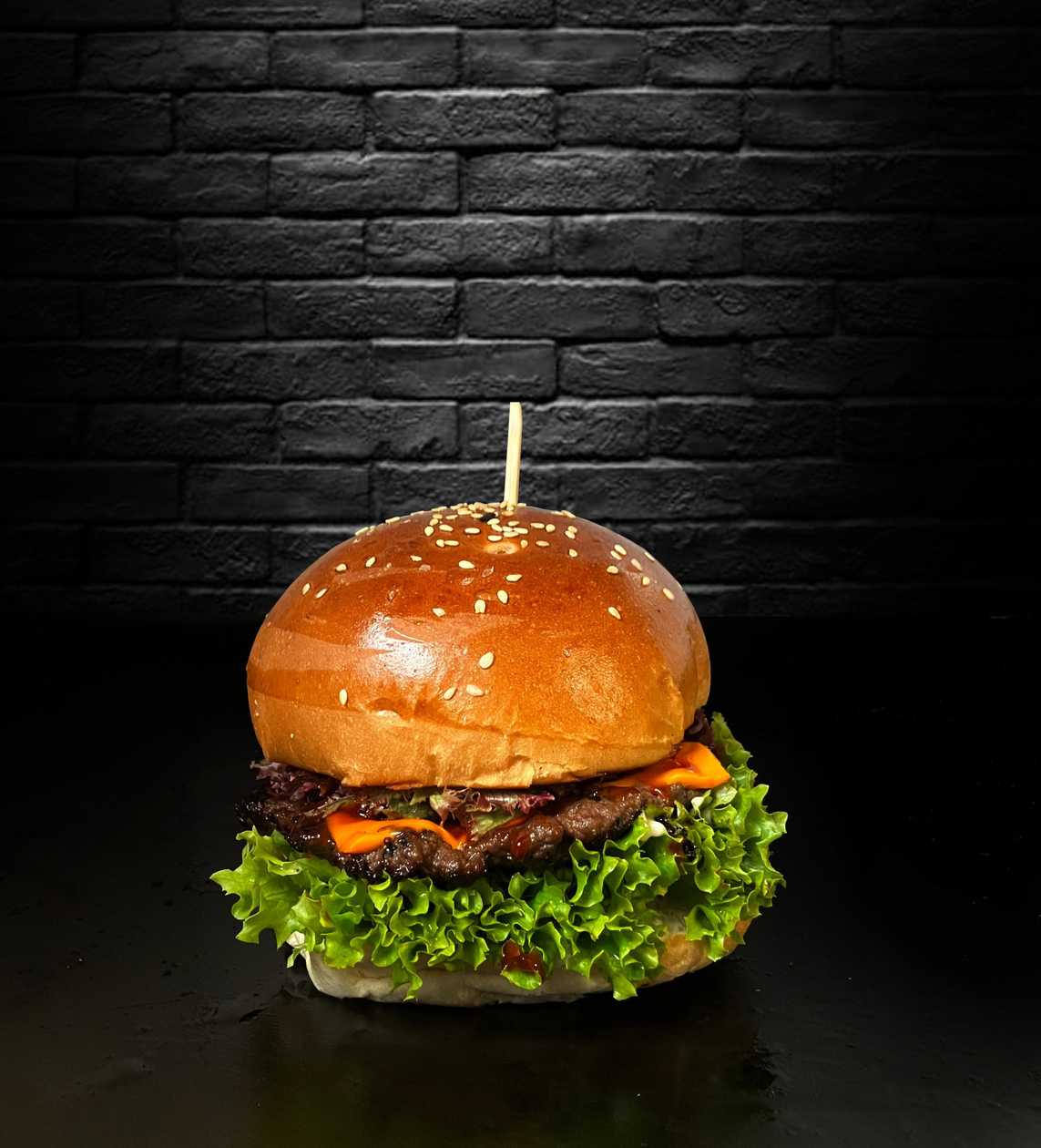 Double Beef Burger Menu