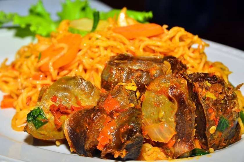 Noodles with Extra Gizzard