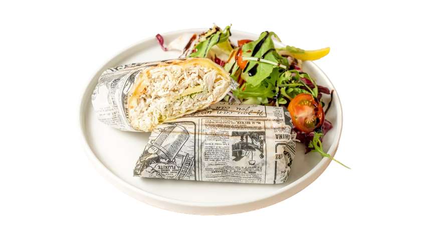 Pulled Chicken Wrap