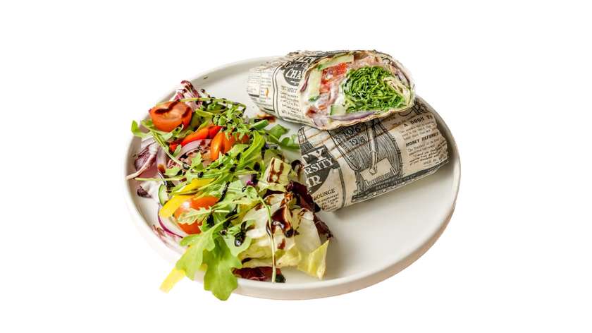 Smoked Salmon Wrap