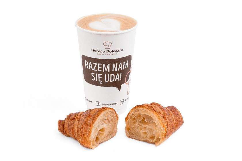 Croissant + kawa
