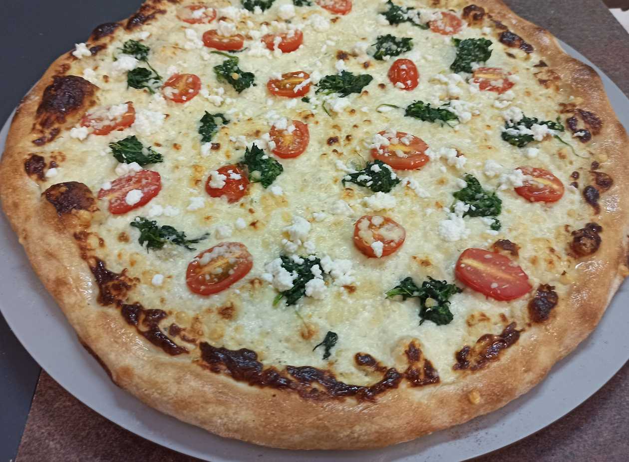 Spinaci pizza
