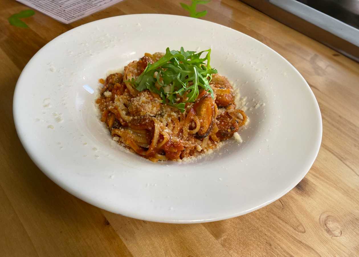 Seafood pasta