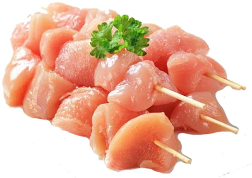 Raw chicken skewers 250gr/piece (produs crud)