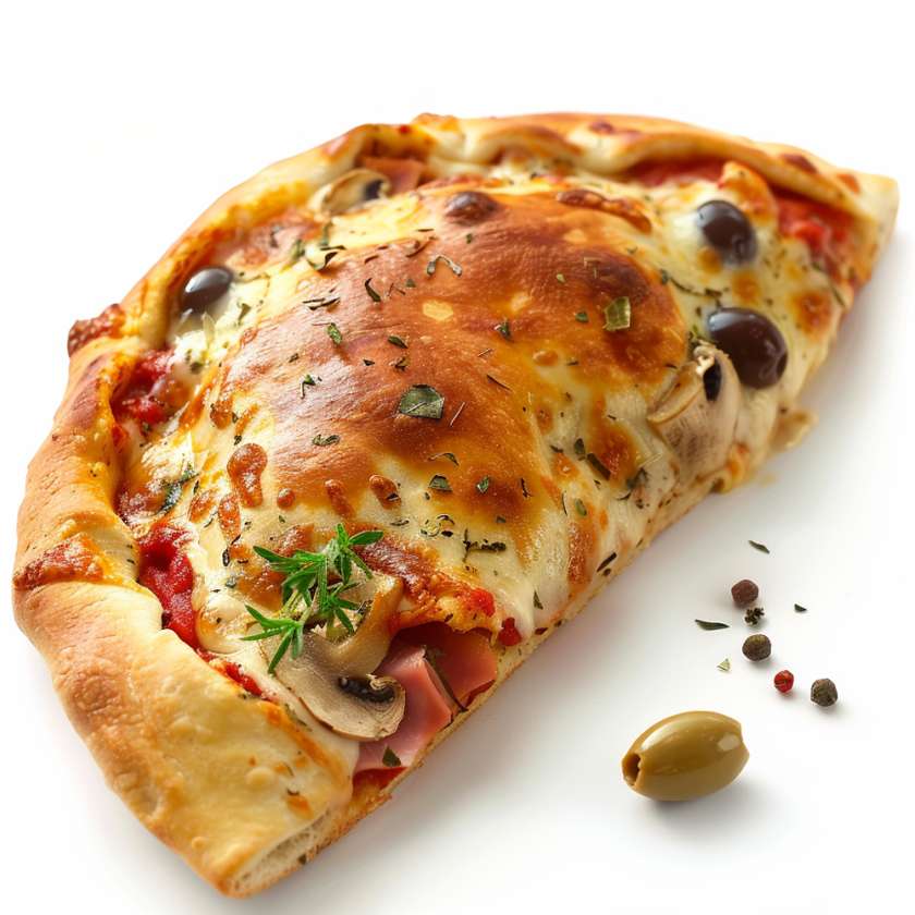 Calzone (stuffed) pizza