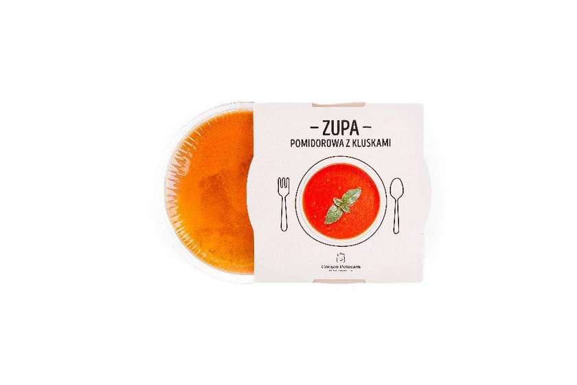 Zupa pomidorowa z kluskami