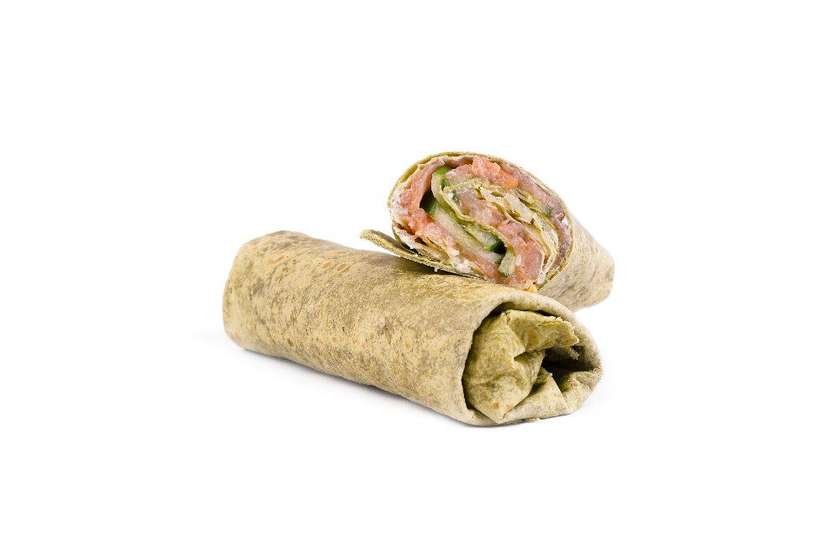 Wrap z łososiem