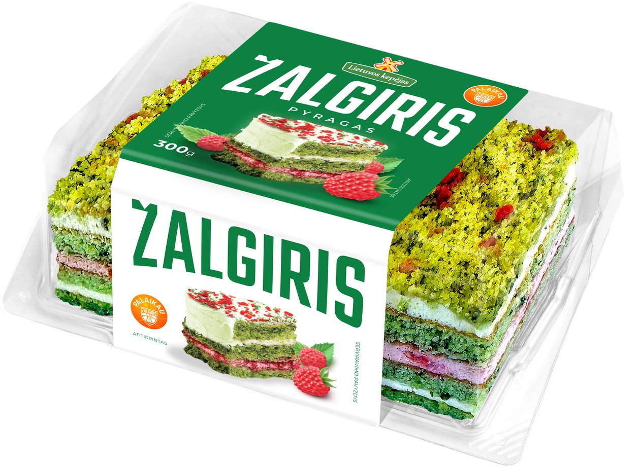 Pie ŽALGIRIS LIETUVOS KEPĖJAS, 300g (expires soon)