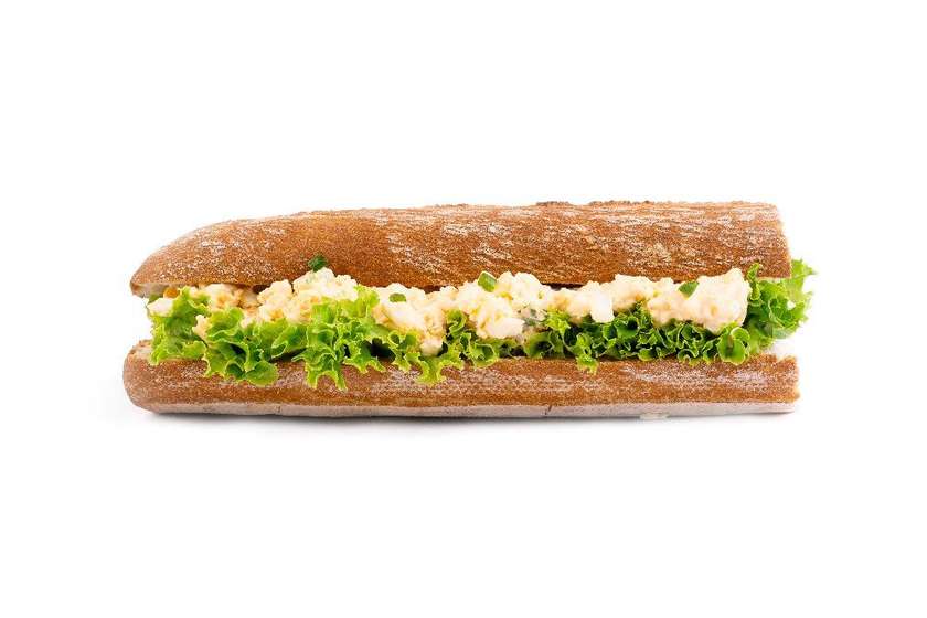 Bagietka z pastą jajeczną