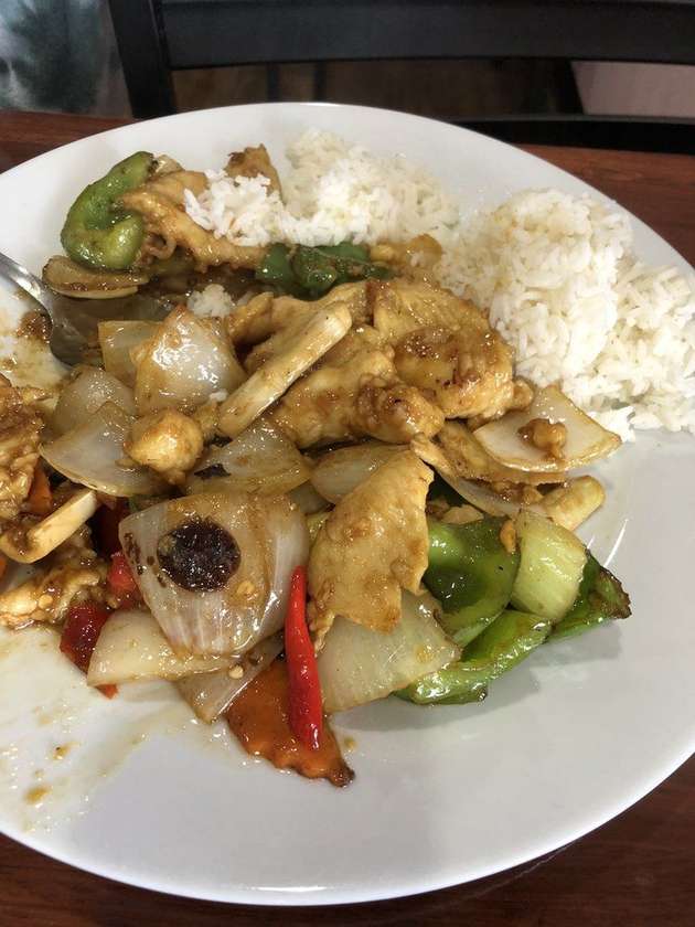 Sichuan chicken with hot sauce