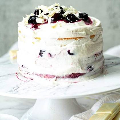 White Forest Cake