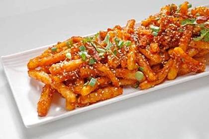 Honey Chilli Potatoes